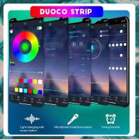 Tira De Luces LED Neón RGB Con Control Bluetooth Tubo Flexible Inteligente Para Cambio De Color Luz De Rope Para Interiores Hogar - details 1