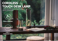 Lámpara De Mesa LED Magnética Creativa Y Minimalista Recargable Control Táctil Luz De Ambiente Para Decoración De Dormitorio Y Bordes De Cama - details 7