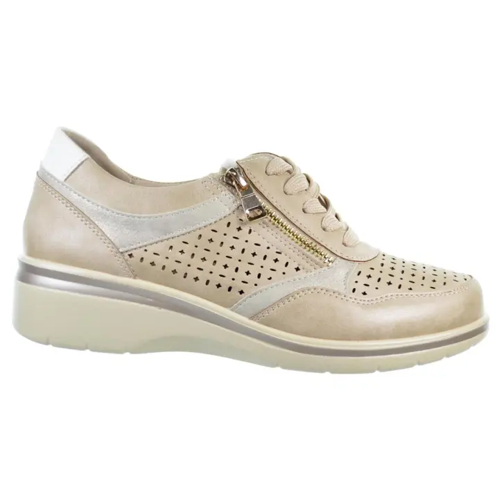 Amarpies 28399 Zapato Confort Sintético Cuña Mujer - 1