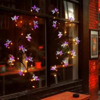 1pc Vine De Encanto Con 30LED Y Mariposa USB Iluminación Impermeable De 8 Modos Para Interior Y Exterior Regalo De San Valentín Decoración De Hogar Y Fuego - details 8
