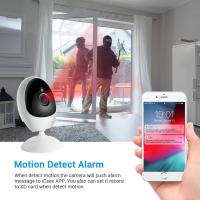 Cámara De Seguridad Inteligente ICSEE Fisheye 1080P Con Visión Nocturna 180 Grados Lente 1.44mm VR Wifi Control Remoto AI Panorámica Para El Hogar - details 3