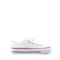 MODELISA Zapatilla De Lona Plataforma Con Cordón Estilo Casual Mujer - details 0