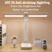 Lámpara De Escritorio LED Táctil Recargable USB Con 3 Niveles De Iluminación Protección Ocular Plegable Para Dormitorio Lámpara De Noche Para Mesa - details 4