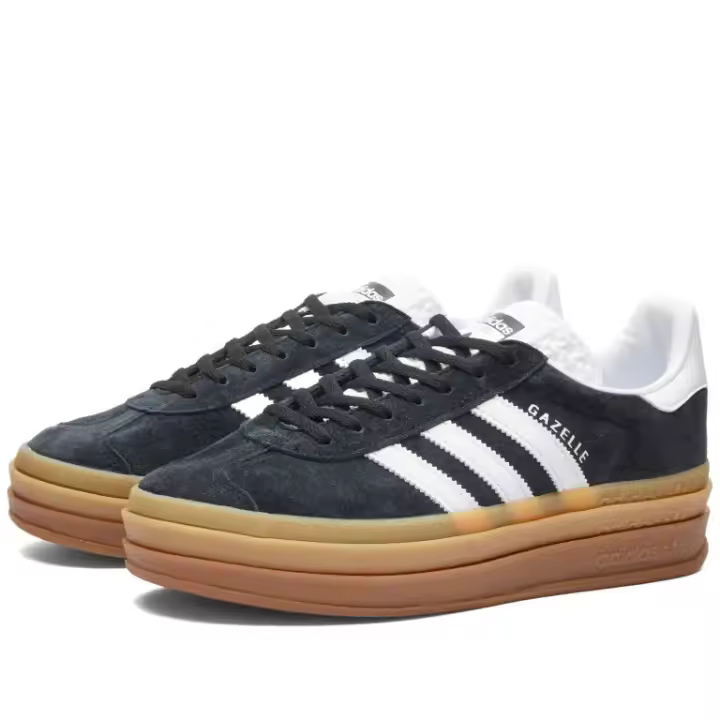 Adidas Gazelle Bold IE0876 Core Black / Cloud White / Cloud White IE0876 - 1