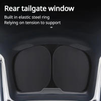 Visera De Sol Para Tesla Model 3 Model Y 16-23 Cubierta De Ventana Privada Para Parabrisas Y Lados Del Coche Bloquea Los Rayos UV Accesorio De Protección Solar - details 2