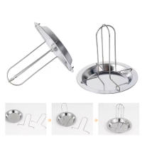Palillo De Barbacoa Para Camping Carbono Acero No Adherente Para Pollo Y Carne Herramienta De Cocina Al Aire Libre - details 2