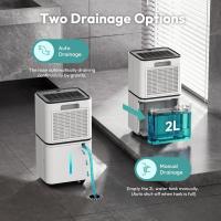 Deshumidificador Expert Connected portátil HUMILABS OL12-BD023F, capacidad de deshumidificación de 12L, 3 modos, descongelación automática, Control por Wifi, Función de Secado de Ropa y Temporizador 12 horas, Área de Cobertura de 30m2 - details 0