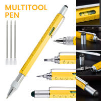 Bolígrafo Multifuncional Para Hombres 6 En 1 Regalo De Cumpleaños Lápiz Stylus Escríbete Suave Herramienta Regalo De Santa Para Familia Y Amigos - details 0