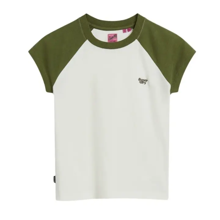 Superdry Camiseta De Manga Corta Essential Logo Raglan - 1