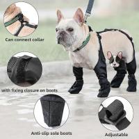 Botas de Invierno antiteslizantes para Perros, BOTAS impermeables para Perros with Correos auxiliares, Zapatos resistentes para Perros with Suela de Goma, Zapatos de senderismo para Perros a prueba de Caídas - details 1