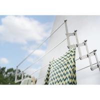 YUMO HOUSE - Tendedero Extensible Aluminio, incluyen Tornillos y Tacos (8mm), Instalación fácil, Resistente y Súper Ligero, 60cm 80cm 100cm 120cm - details 1