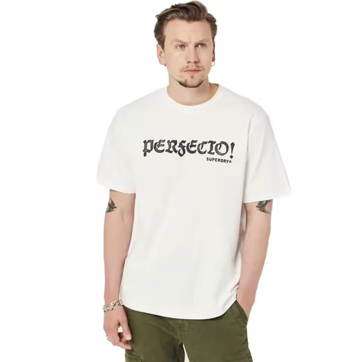 Superdry Camiseta Vintage Surf Ranchero Blanco - 1