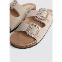 Isteria 25229 Sandalias Planas Mujer Beige - details 1