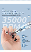 Taladro Eléctrico De Uñas De Alta Calidad 35000 RPM Pantalla HD Metal Pen Sander Profesional Para Arte De Uñas Y Manicura - details 2