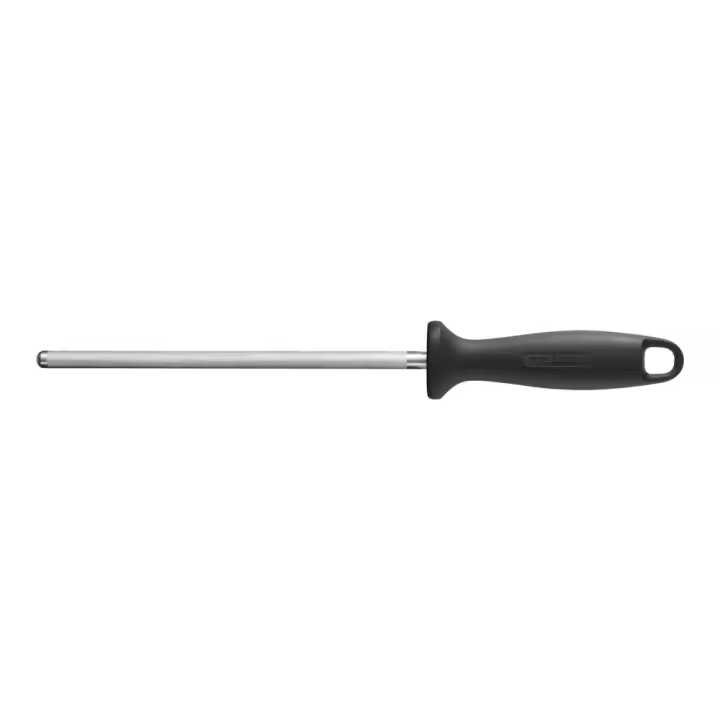 Zwilling - Chaira Redonda 21 cm, Mantiene Cuchillos Cocina Afilados, Afilador, Acero Cromado Estirado, Profesional - 1