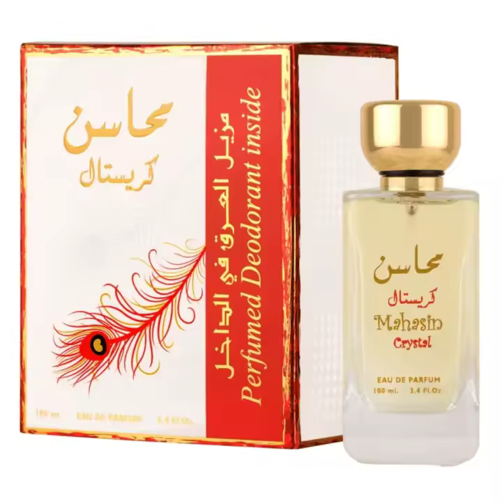 Lattafa Perfume Mahasin Crystal 100ml - Fragancia Femenina Verano - 1