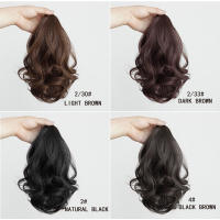 Pony Cola De Caballo Sintética Corta H&STRA Para Mujeres Con Cordón Extensions De Cabello Clip-in Textura Rizada Peso 60g/pieza - details 1