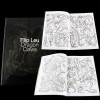 Libro De Diseño De Tatuajes Nueva Edición Con 190 Páginas Patrón De Uñas De Dragón Para Artistas De Bodas Accesorios De Tatuaje - details 0