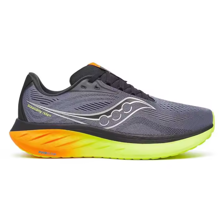 Calzado hombre Zapatillas running Saucony Zapatillas Running Ride 18 Gris - 1