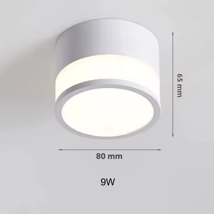 Lámpara De Techo LED De 9W 15W Nordic Montada En La Superficie Iluminación Interior Para Sala De Estar Y Dormitorio AC220V - 1