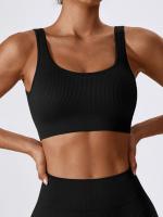 Sudadera De Yoga Fitness Sin Costuras Tejida Con Sujetador Y Ropa Interior Para Deportes Material De Nylon Y Elástico Secado Rápido Para Mujer - details 3