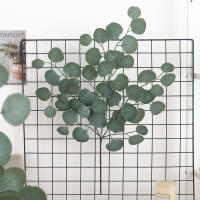 Arbusto De Seda Verde Willow Hojas Artificiales Para Decoración De Navidad Boda Fiesta Vino De Willow Planta Foliage En Vaso - details 2
