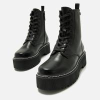 Botas Militares mujer MUSTANG 54146 C54820 MILITAR DOBLE PISO NEGRO 33927 24I - details 1
