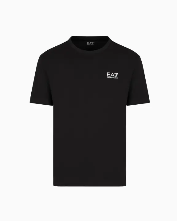 EA7 Core Identity Camiseta Hombre negro/blanco - 1