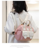Bolsa De Pañales PANGDUBE Para Bebé Estilo Moda Mochila Para Mamá Bolsa De Nappies Para Carrito Tamaño Mediano 23*14*23 Cm - details 13