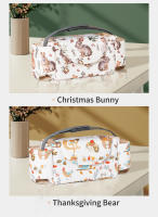 Bolsa De Pecho Para Mamá Bolso De Diaper Con Porta Botella Y Capacidad Grande Accesorios Para Carrito De Bebé Bolsa De Viaje Al Aire Libre - details 10