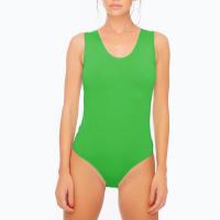 Maillot de Danza Ballet Gimnasia sin Mangas con Correa Ancha, Leotardo Clásico Mujer de Cuello Redondo - details 4