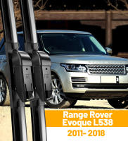Limpia Parabrisas Delantero Limpia Para Range Rover Evoque L538 2011-2018 Plegable Natural De Goma Negro Tamaños 24 Pulgadas Y 21 Pulgadas - details 0