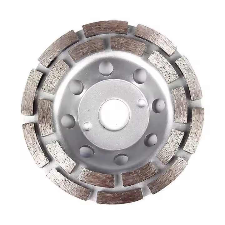 Universal Diamond Concrete Grinding Disc 125 x 22.2 mm PDX829.025 Double Row - 1
