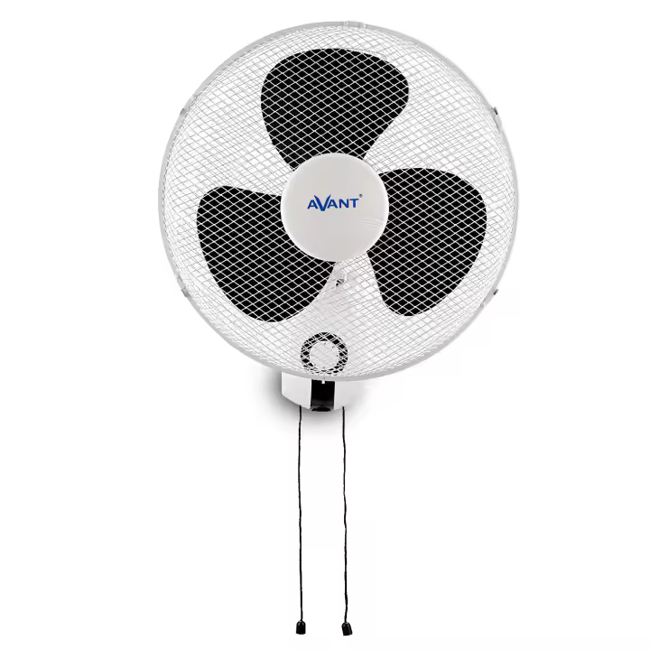 Avant Ventilador silencioso Ventilador de Pared Oscilante con 3 Velocidades  Altura 40 Cm  Potencia 45W  Color Blanco - 1