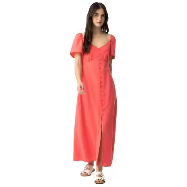 Vestido Tiffosi  para mujer en color naranja - 1