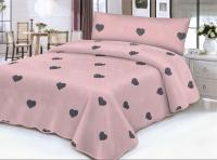 Juego de sábana,juego para cama 90cm,set de 3 Piezas, 1 encimera , 1 sábana bajera ajustable, 1 fundas de almohada, 100% poliéster, transpirable.CXJF - details 3