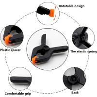 6/10PCS Clip De Resorte Para Trabajos Con Madera Herramientas De Nylon Plástico Clip a Para Fotografía Fijación De Fondo - details 2