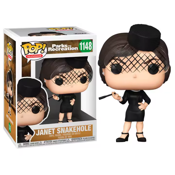 FUNKO POP! PARKS AND RECREATION - JANET SNAKEHOLE, 56169, Nº1148, TIENDA CON LICENCIA OFICIAL - 1