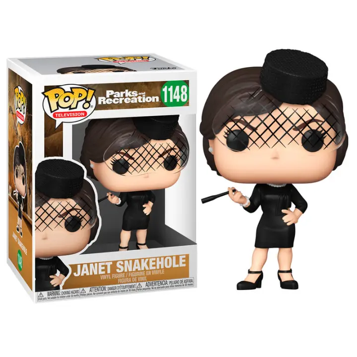 FUNKO POP! PARKS AND RECREATION - JANET SNAKEHOLE, 56169, Nº1148, TIENDA CON LICENCIA OFICIAL - 1