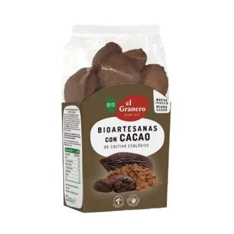 Galletas Artesanas Choco Bio 220g El Granero Integral - 1