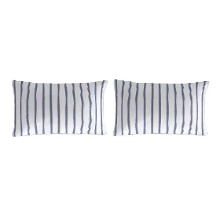 EL CABALLO - 2 fundas de almohada RAYA BASIC 50x75 cm 100% algodón, 144 hilos, ropa de cama. Fabricado en España. - 1