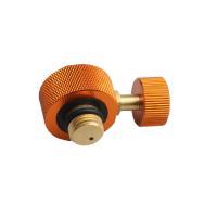 Adaptador De Estufa De Camping Al Aire Libre Convertidor De Horno Split Tipo Gas Filling Conector Adaptador De Cilindro De Gas Suministros De Camping Material Metálico Uso Manual - details 1