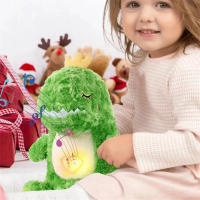 Dinosaurio De Peluche Interactivo Rítmica Respiro Animal Simulación Muñeco Suave De Poliéster Para Niños De 3-6 Años - details 4