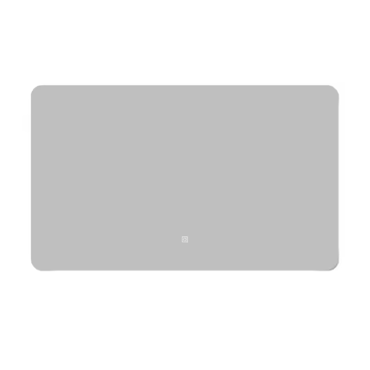 Aica Espejo de baño LED 100×70cm,luz blanca 6000k, brillo ajustable, función memoria - 1