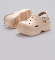 Sandalias De Talón Grueso Para Mujer Verano 2024 Clogs Con Plataforma Antideslizantes EVA Zapatos De Jardín Para Playa Nocturnos - details 4