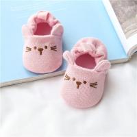 Zapatillas De Primer Pasos Para Bebés Recién Nacidos Niños Y Niñas Con Orejas De Animal Suaves Antideslizantes Para 0-18 Meses Zapatos Planos De Tela Transpirables Y Deodrantes - details 4