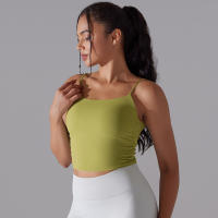 Top De Yoga Para Mujer Fitness Deportivo Push up Cómodo Reversible Brocado Top De Deporte Crop Top Para Gimnasio Y Running - details 42