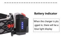 Lámpara De Cara Ultra-Ligera De 1200 Lumen LED Recargable Con Luz Blanca Roja 2 Pack Impermeable Con Movimiento Para Camping Pesca Al Atardecer Reparación - details 6