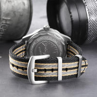 Correa De Reloj De Nylon Suave Y Premium 20mm 22mm Cadena De Malla Deportiva Reemplazo Universal Con Cierre Rápido Para Todas Las Marcas - details 11
