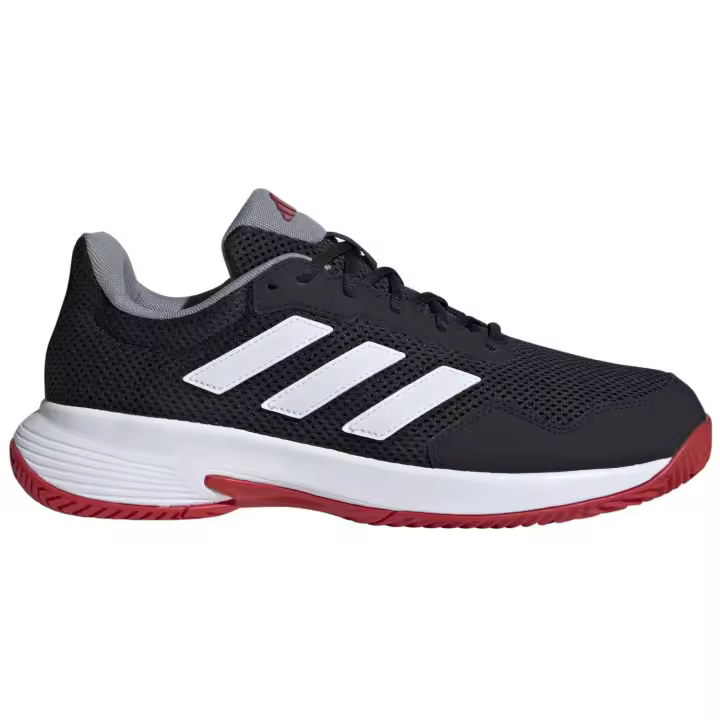 Zapatillas Adidas Unisex Negro - Nueva Temporada - GameSpec 2 - Ajuste Regular - Cómodas y Transpirables - Malla Perforada - Suela de Goma EVA - Horma Clásica - Tenis, Pádel, Running, Gimnasio - 1